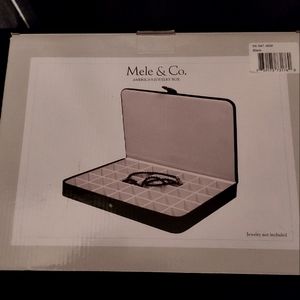 Make and Co. Plush fabric jewelry box.